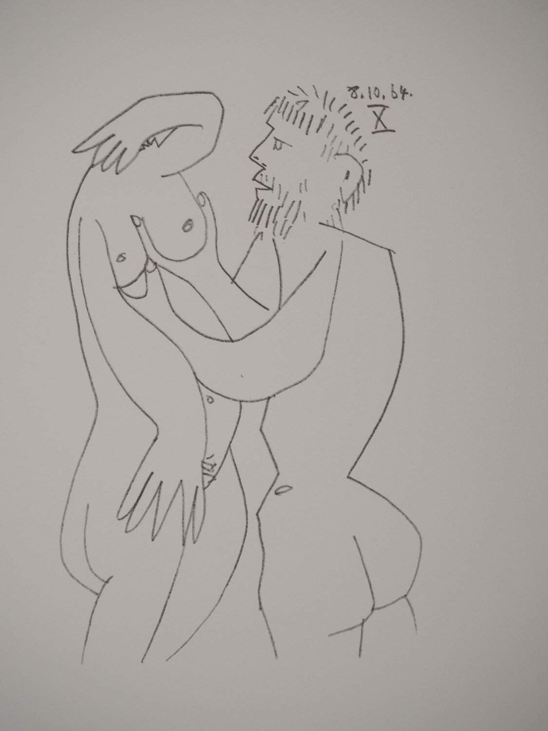 Le désir Pablo Picasso Stampa in vendita