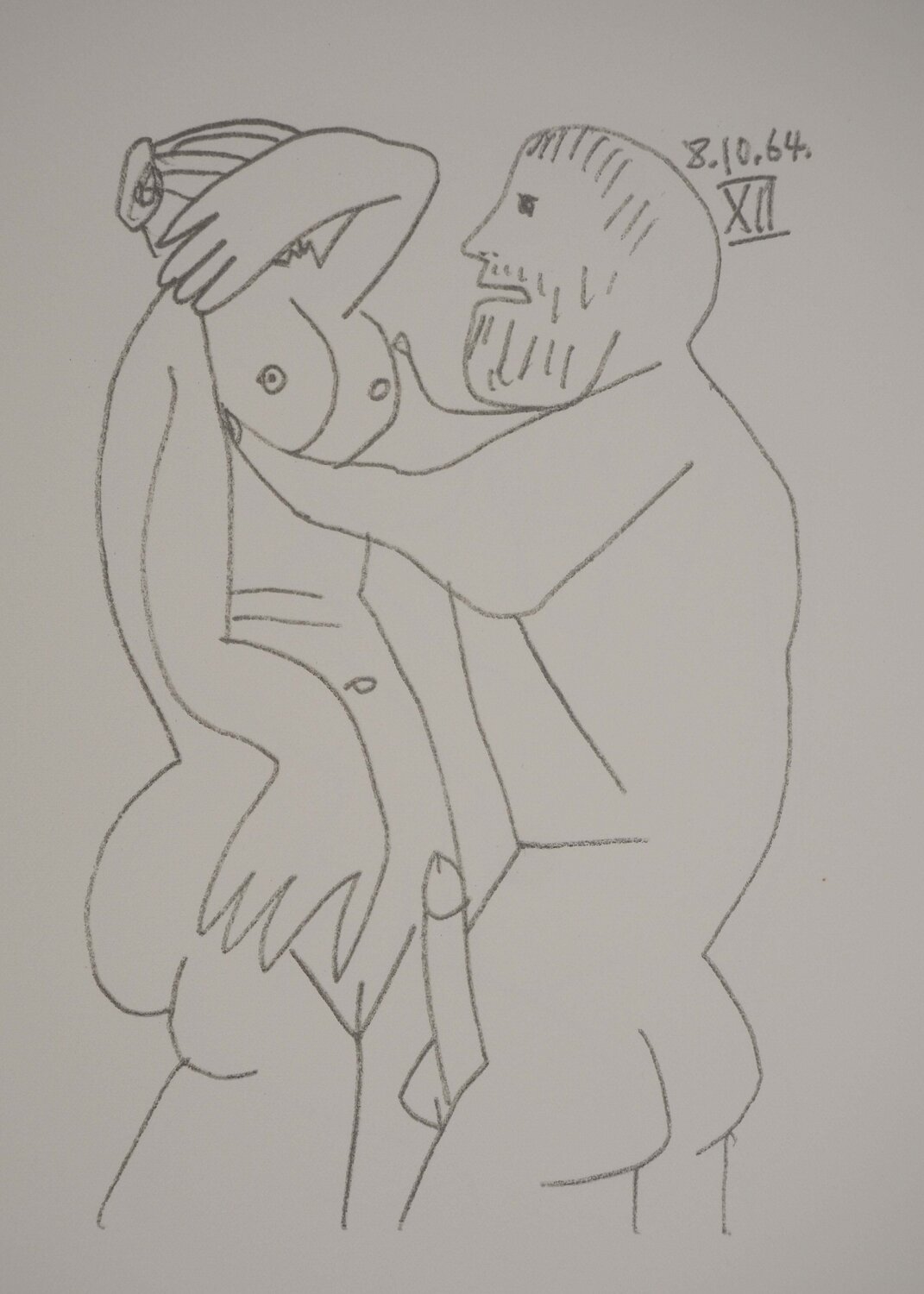 Luxure Pablo Picasso Print for sale