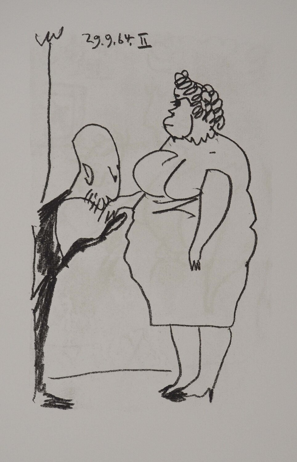 Le baise main Pablo Picasso Druck zu verkaufen