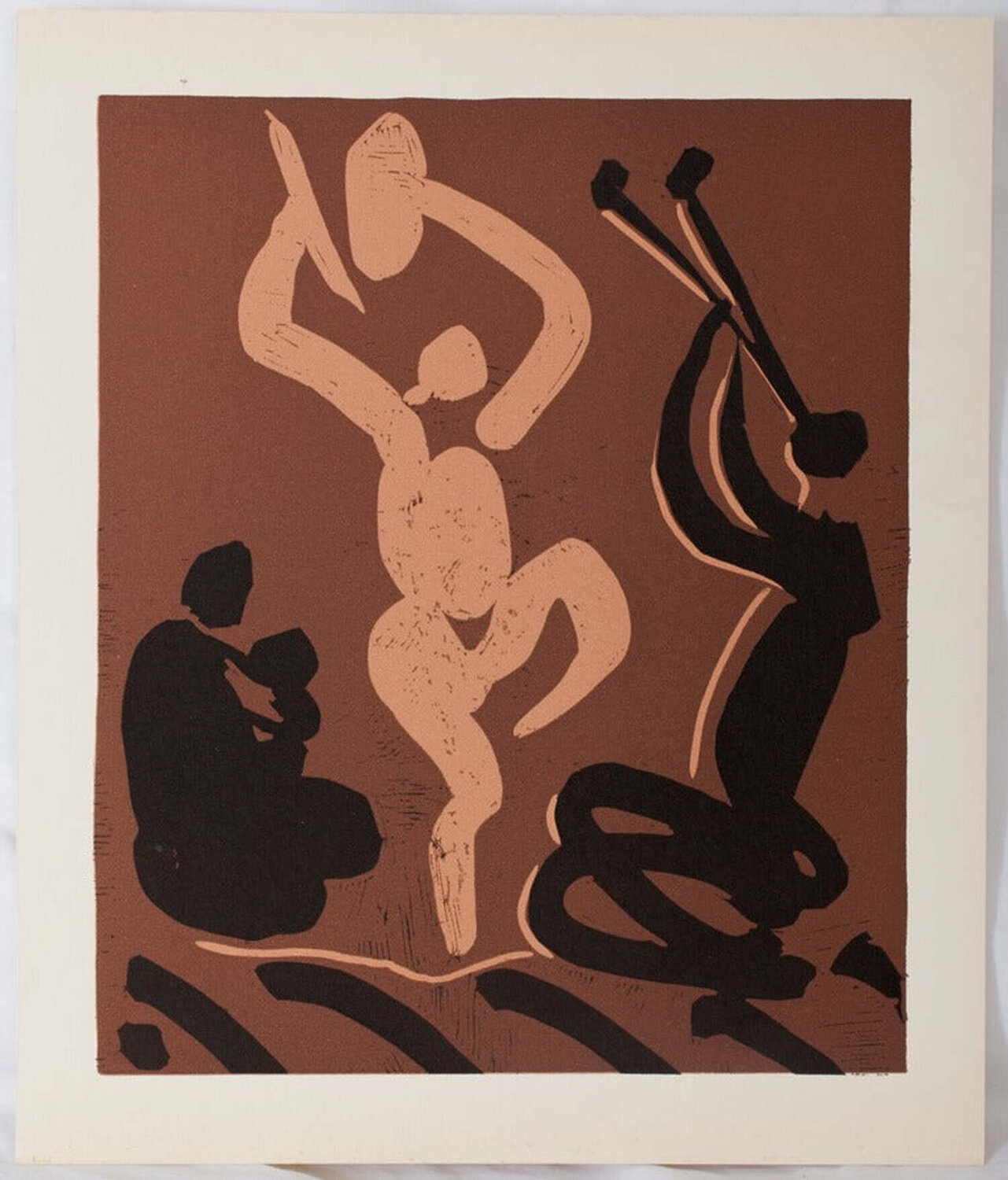 Danseurs et musiciens Pablo Picasso Print for sale