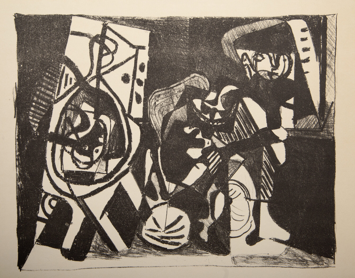 Scene d'interieur (B 74) Pablo Picasso Print for sale