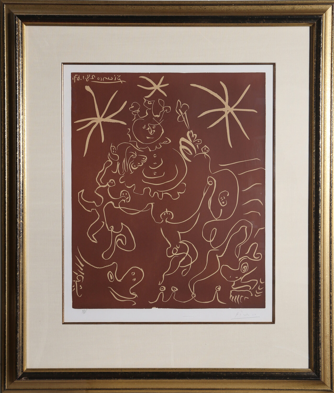 Carnaval Pablo Picasso Print for sale