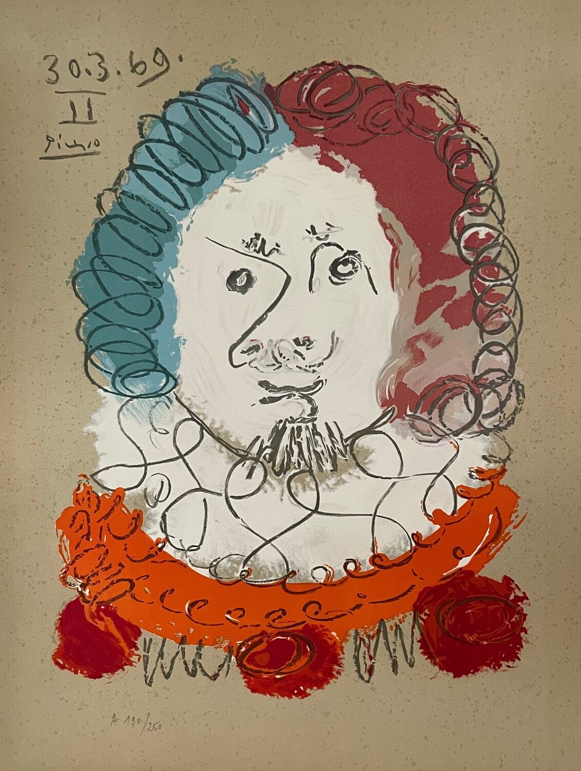Picasso Imaginaires  30.3.69 Pablo Picasso Druck zu verkaufen