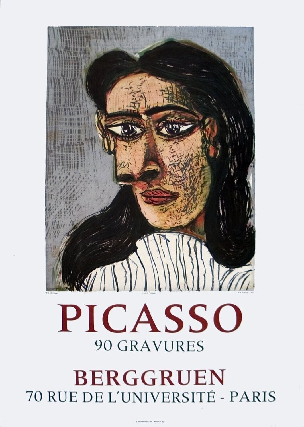 Portrait of Dora Maar Pablo Picasso Druck zu verkaufen
