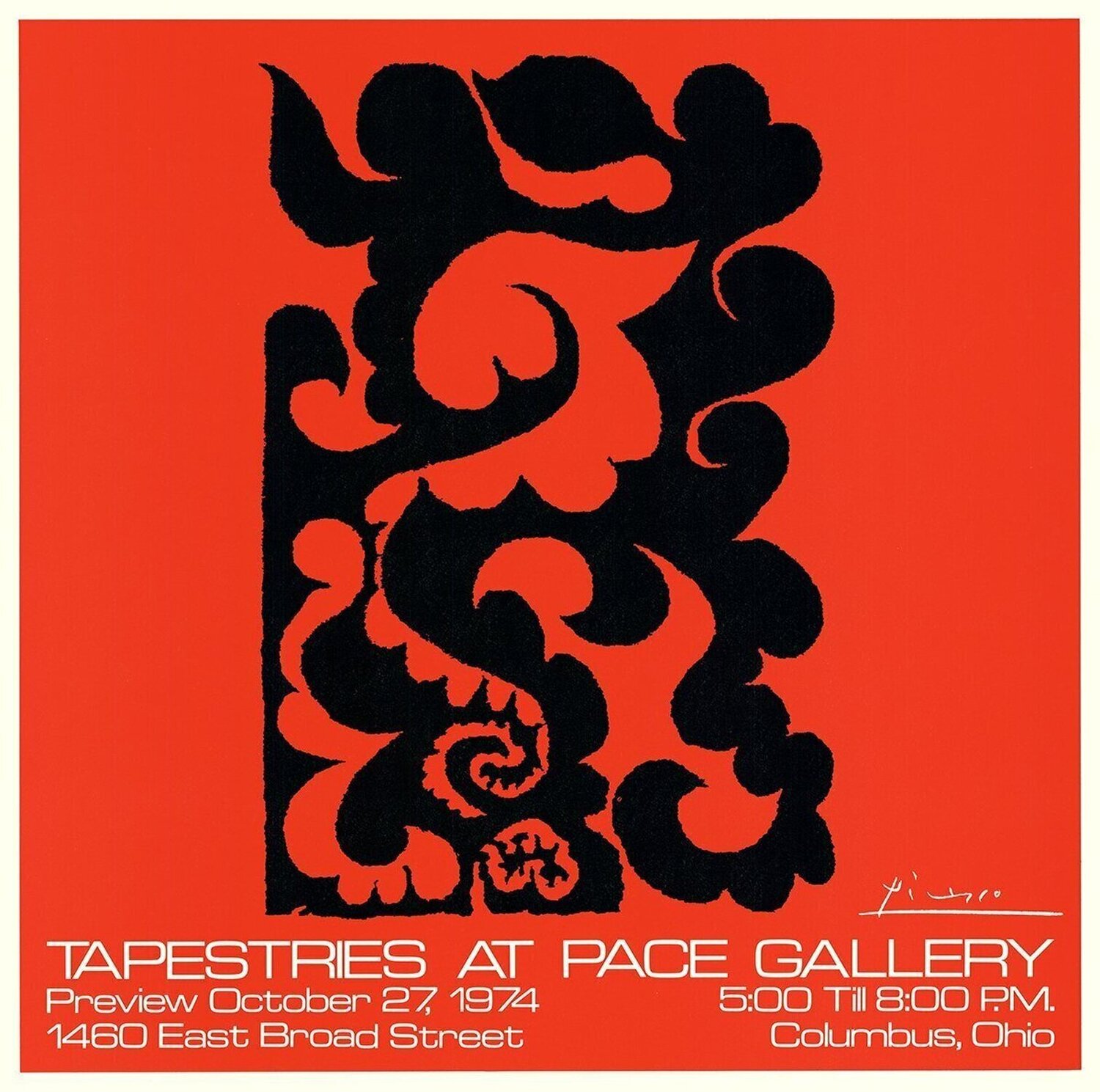 Tapestries at Pace Pablo Picasso Print for sale