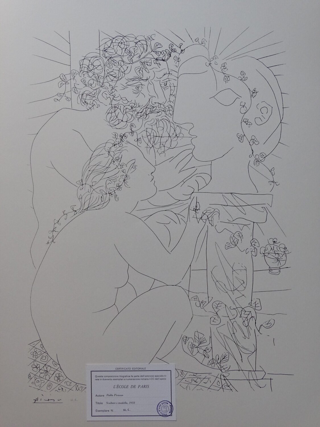 The Model Pablo Picasso Print for sale