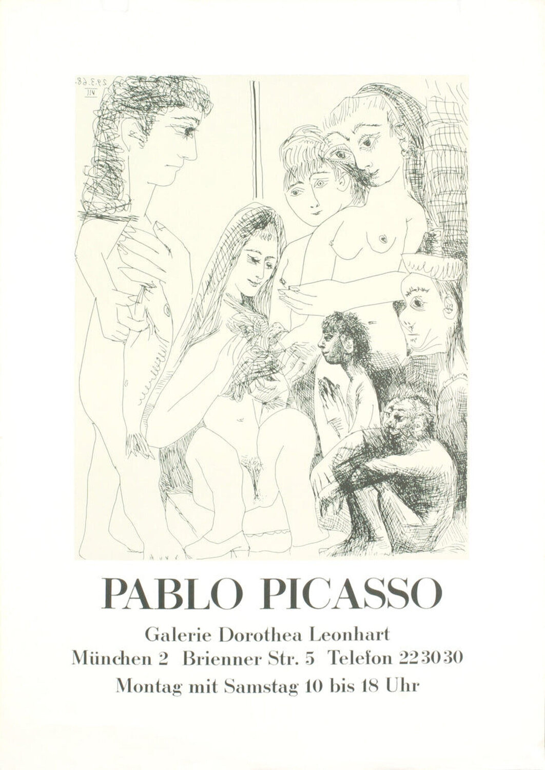 Galerie Dorothea Leonhart Pablo Picasso Druck zu verkaufen