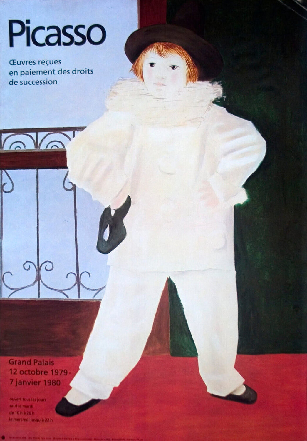 Paul en Pierrot Pablo Picasso Stampa in vendita