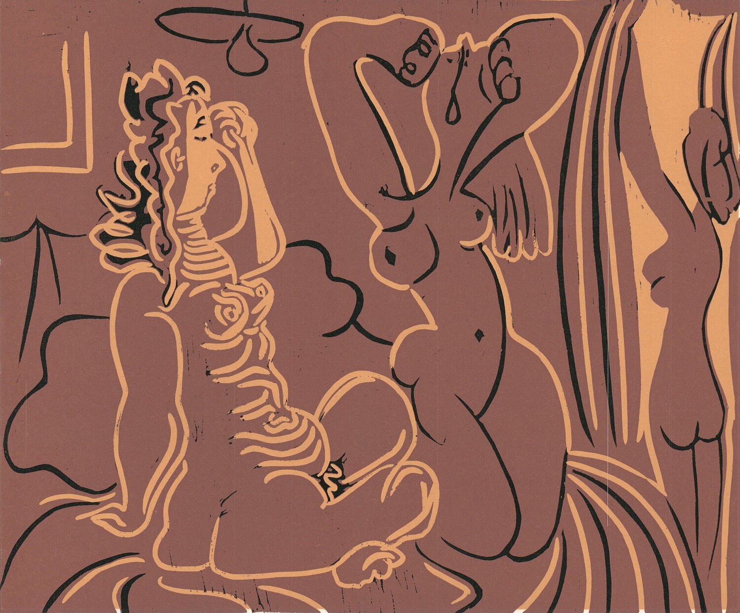Trois Femmes Pablo Picasso Afdruk te koop