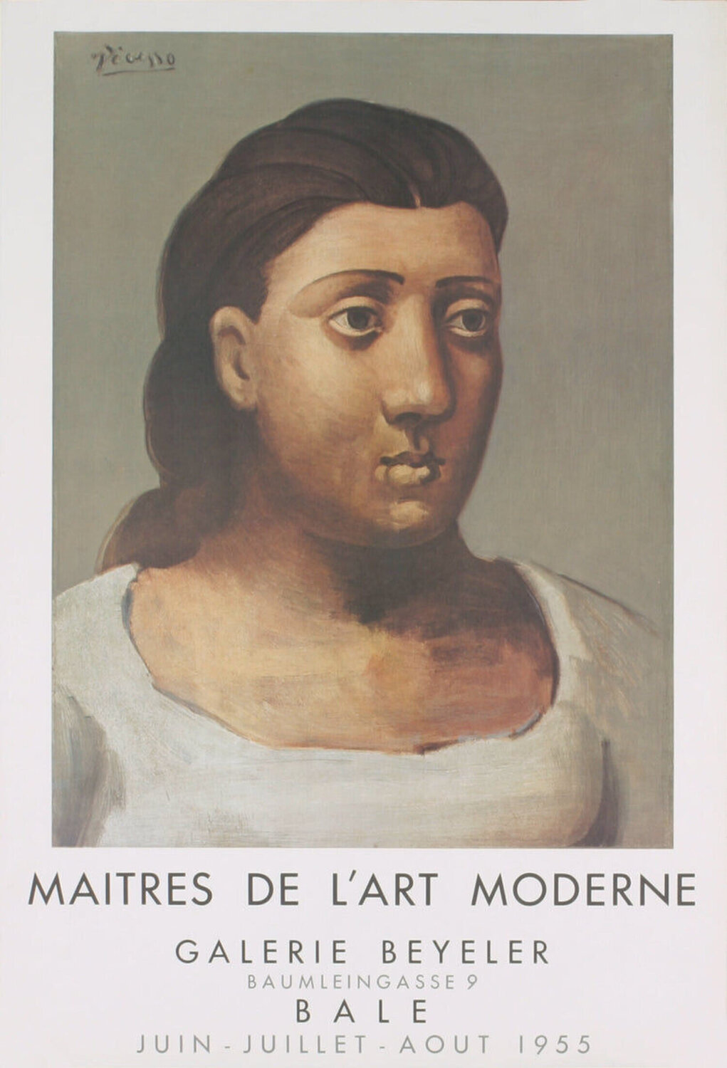 Maitre De L’Art Moderne, 1955 Pablo Picasso Druck zu verkaufen