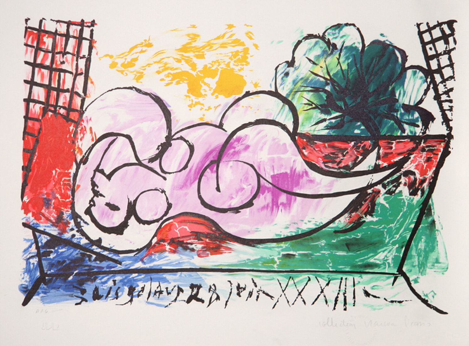 Femme Endormie Pablo Picasso Stampa in vendita