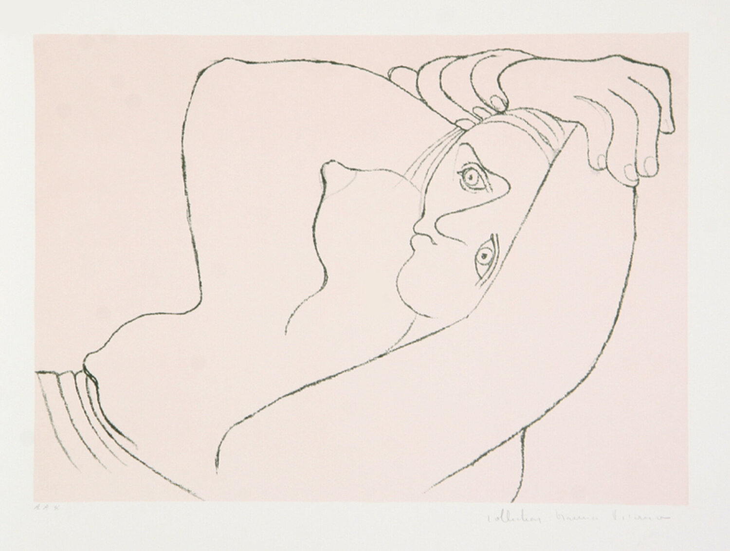 Femme Couchee Pablo Picasso Print for sale