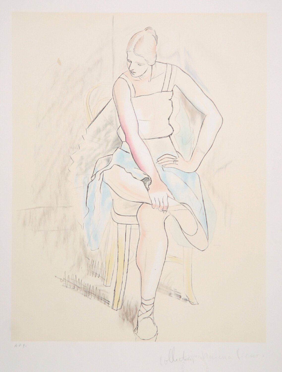Femme Assise Pablo Picasso Print for sale