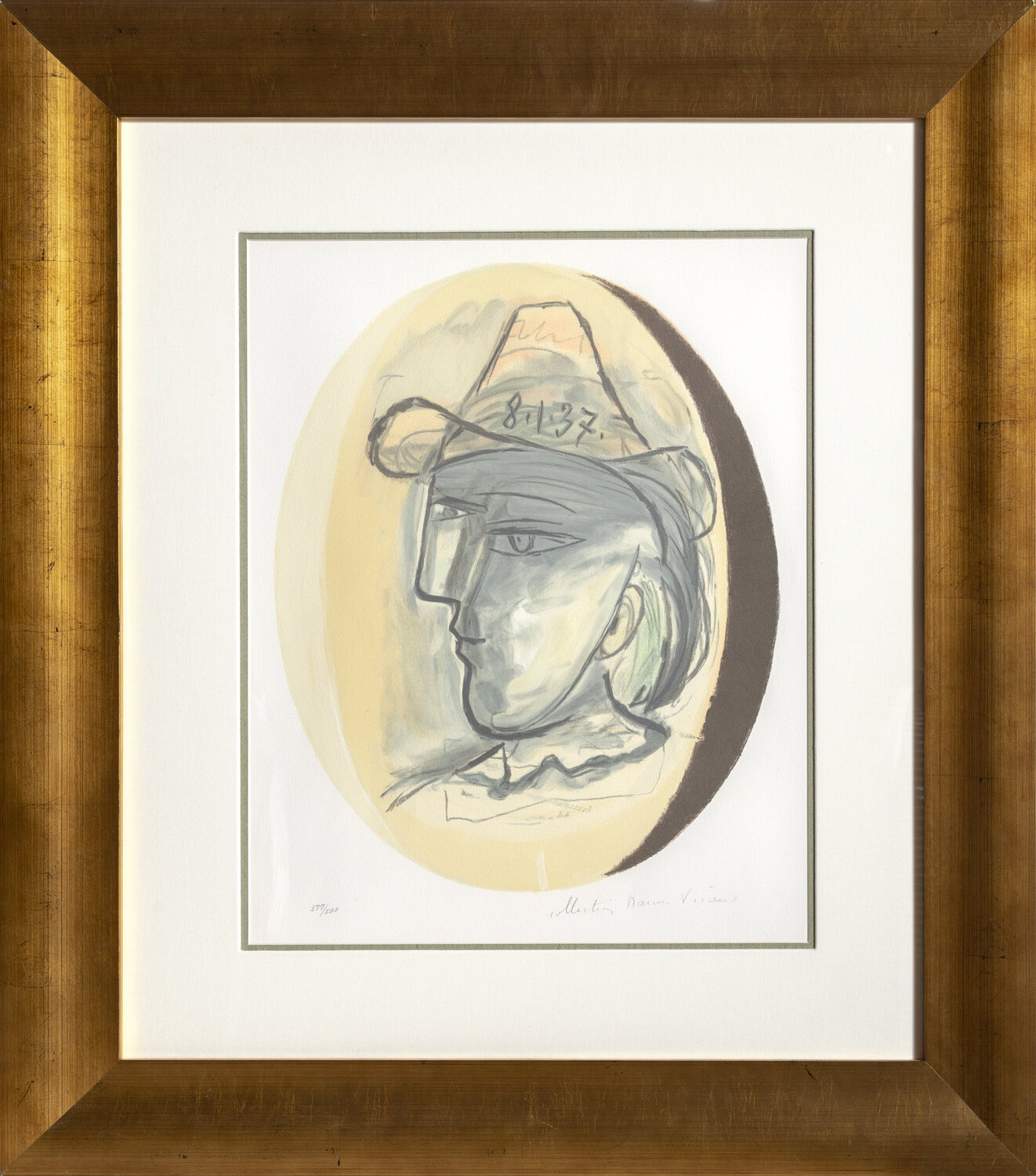 Tete Pablo Picasso Print for sale