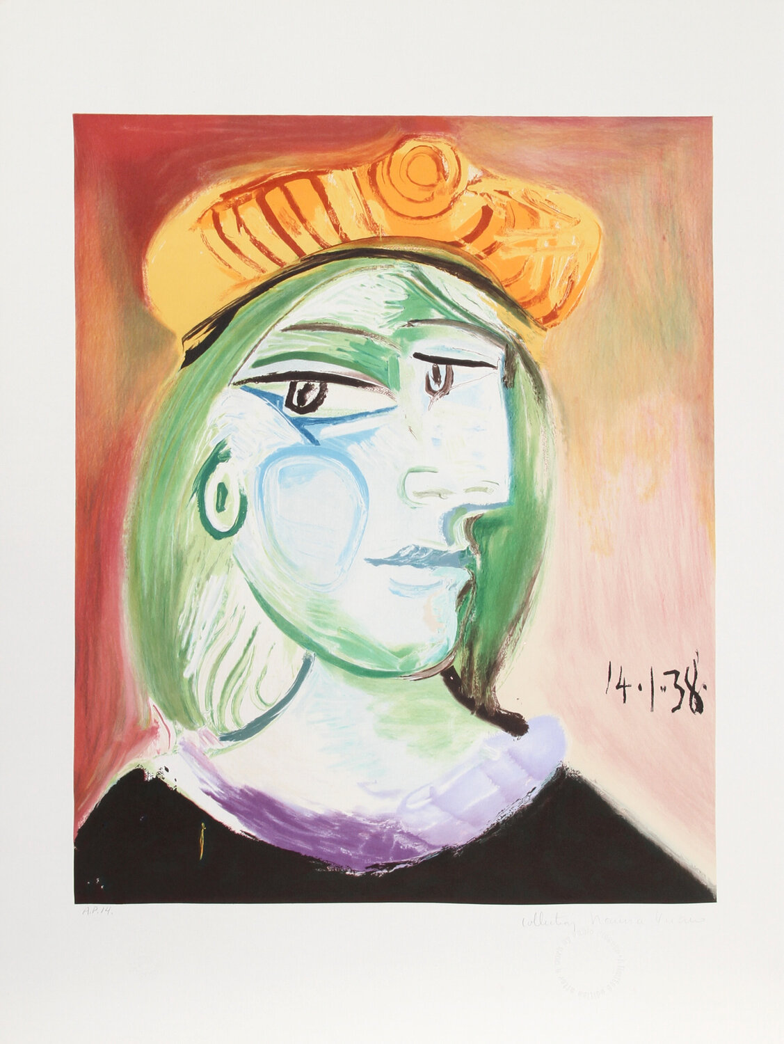 Marie Therese Walter Pablo Picasso Print for sale