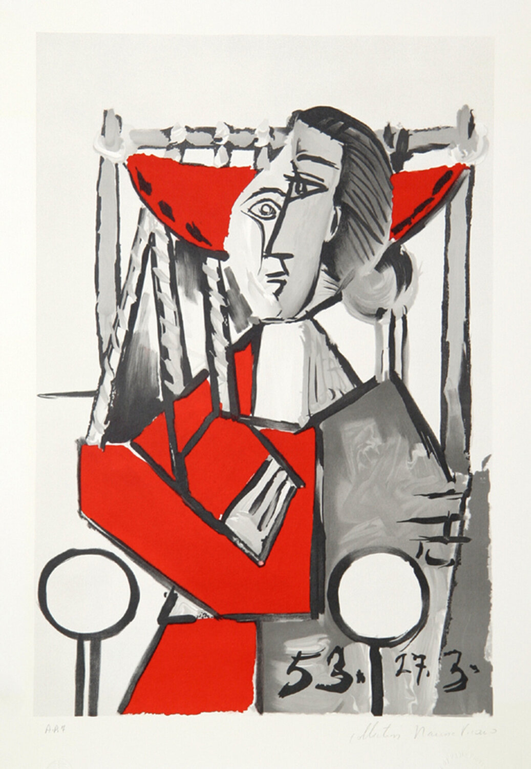 Femme Assise Pablo Picasso Print for sale