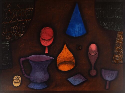 Table aux dés (les années 20) by Paul Klee, Print for Sale on Singulart