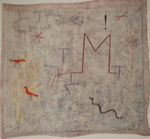 Le portail du jardin en M by Paul Klee, Print for Sale on Singulart