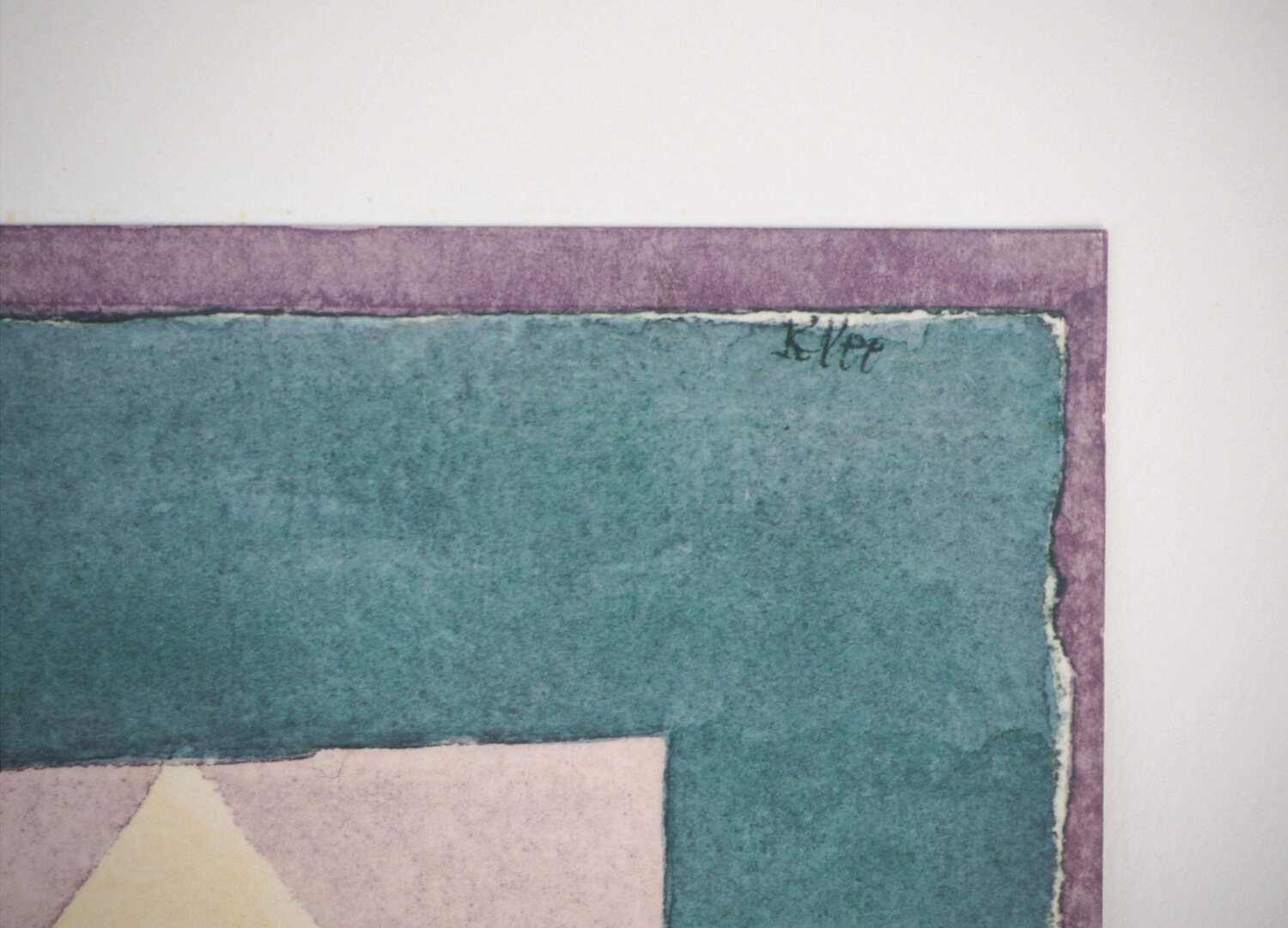 Trois maisons cubistes Paul Klee Afdruk te koop