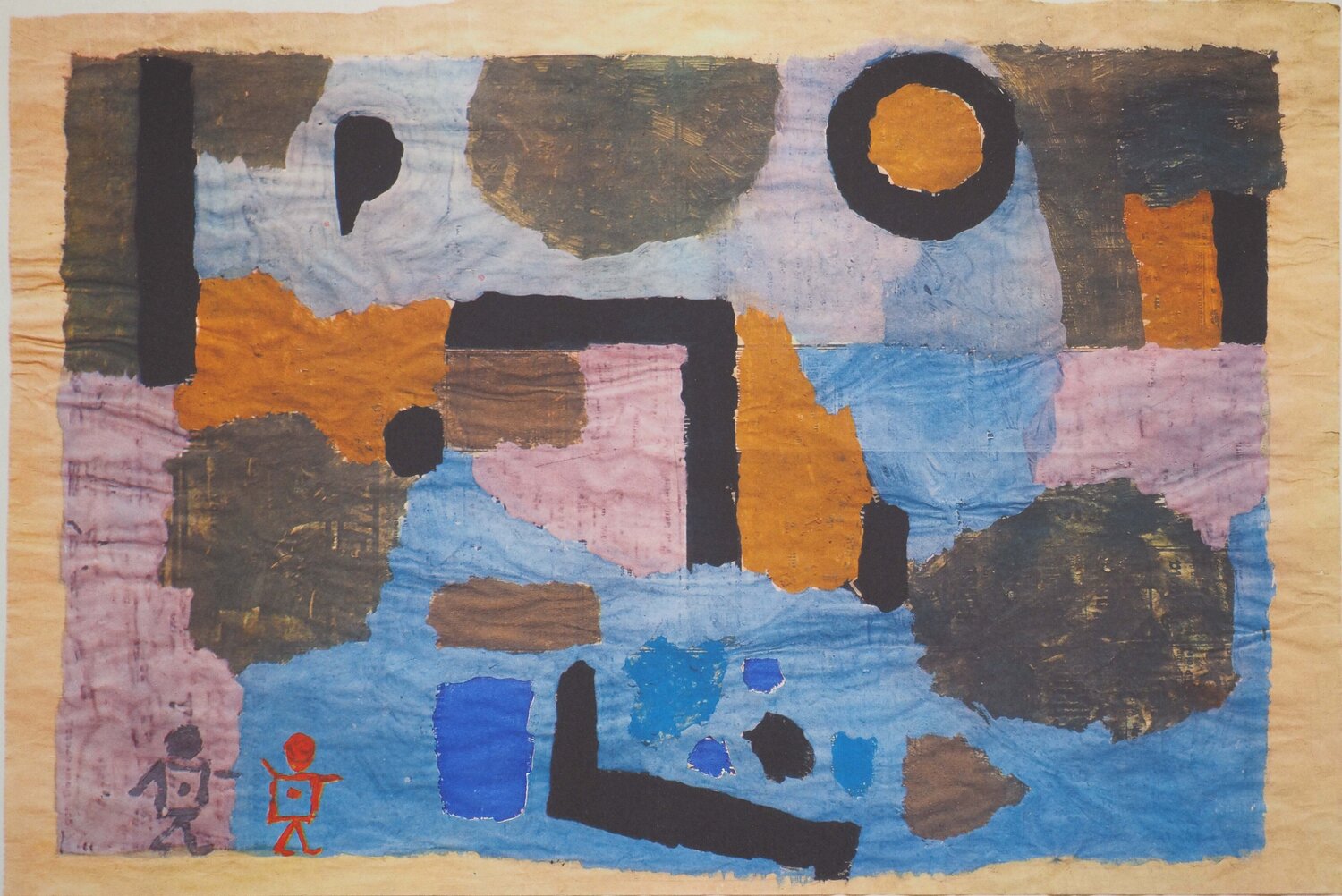 Couple au bord de mer Paul Klee Stampa in vendita