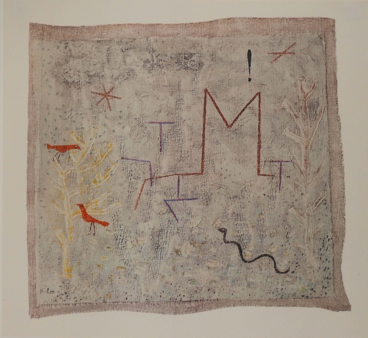 Le portail du jardin en M Paul Klee Édition à vendre