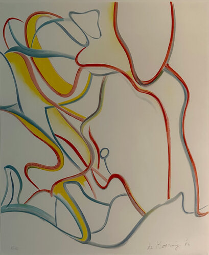 Untitled, from Quatre Lithographies van Willem de Kooning, Afdruk te koop op Singulart