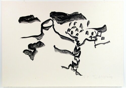 Japanese Village van Willem de Kooning, Afdruk te koop op Singulart