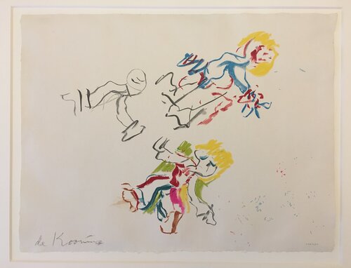 Composition for Lisa van Willem de Kooning, Afdruk te koop op Singulart
