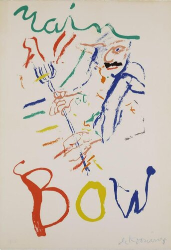 Rainbow: Thelonious Monk Devil at the Keyboard van Willem de Kooning, Afdruk te koop op Singulart