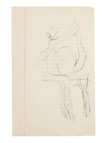 Woman van Willem de Kooning, Werk op papier te koop op Singulart