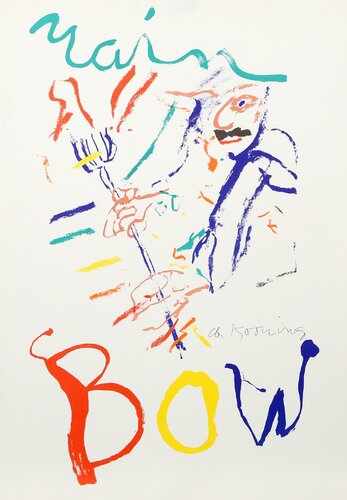 Rainbow - Thelonius Monk - Devil at the Keyboard by Willem de Kooning, Print for Sale on Singulart