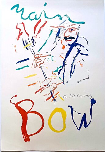 Willem de Kooning - Rainbow: Thelonious Monk, Devil at the Keyboard by Willem de Kooning, Print for Sale on Singulart
