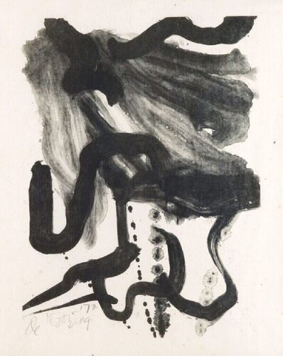 Woman with long hair and corset by Willem de Kooning, Print for Sale on Singulart