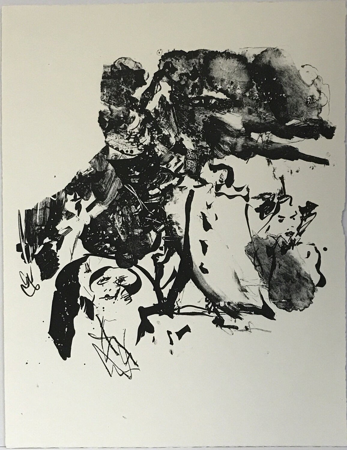 Untitled (Litho #9) Willem de Kooning