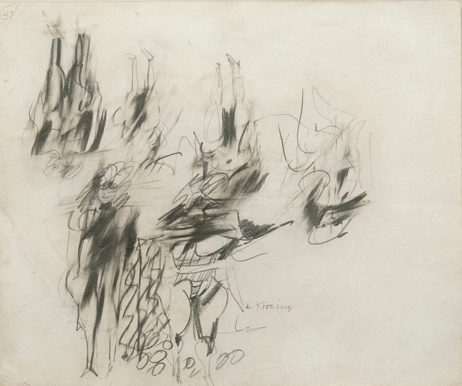 Untitled (Double-Sided) Willem de Kooning