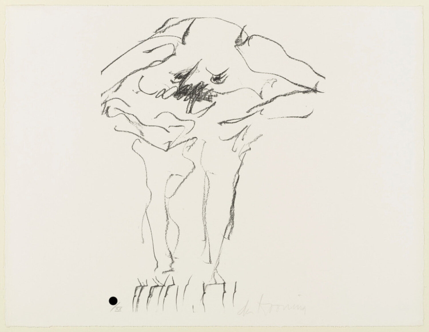 Clam Digger from Portfolio 9 Willem de Kooning
