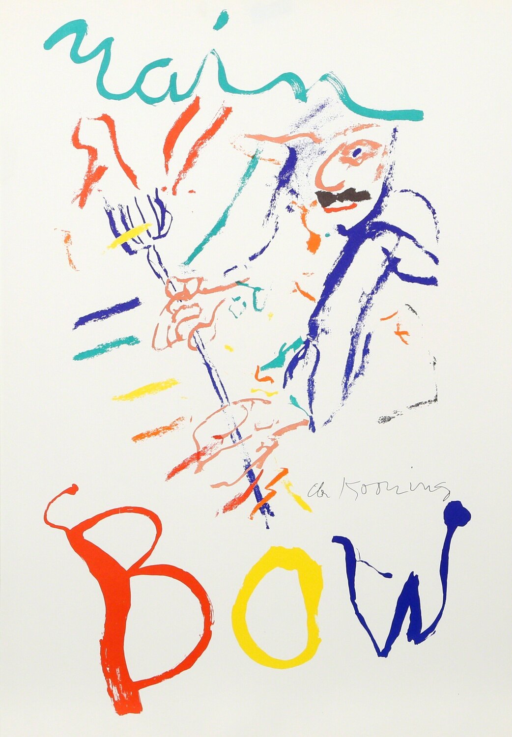 Rainbow - Thelonius Monk - Devil at the Keyboard Willem de Kooning