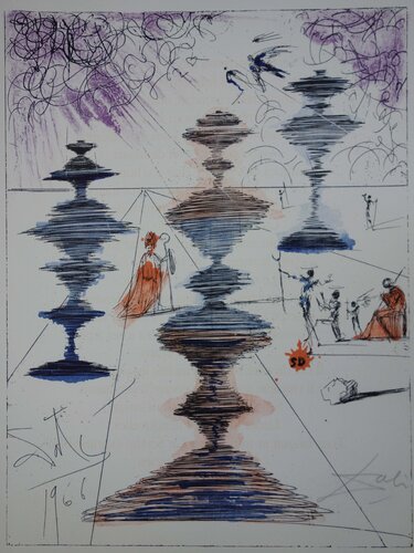 Le Philosophe Scythe by Salvador Dalí, Print for Sale on Singulart