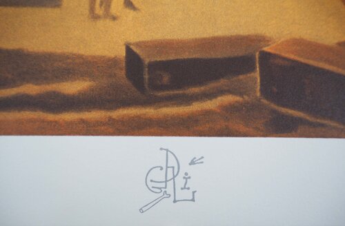 La main de Dali retirant la Toison d'Or di Salvador Dalí, Stampa in vendita su Singulart