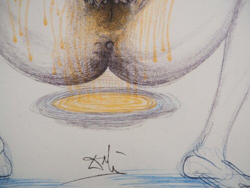 Casanova : Femme surréaliste au homard de Salvador Dalí, Impresión a la venta en Singulart