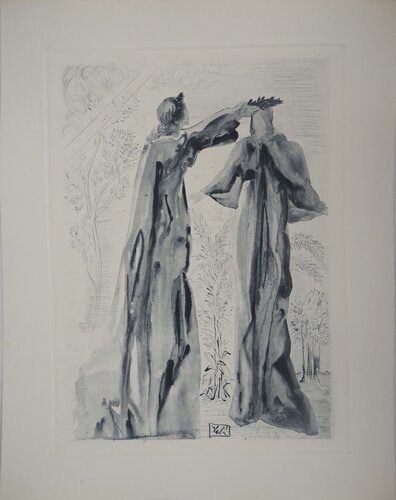 Les dernières paroles de Virgile, Gravure signée by Salvador Dalí, Print for Sale on Singulart
