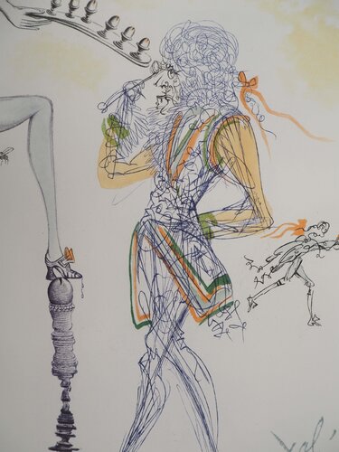Casanova : L'homme et les six œuf by Salvador Dalí, Print for Sale on Singulart