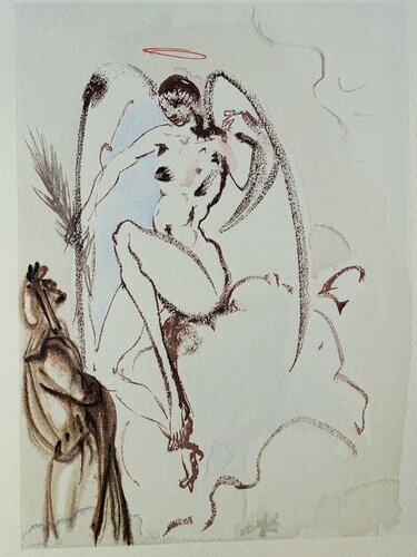 Divine Comédie, Paradis 31, L'Archange Gabriel by Salvador Dalí, Print for Sale on Singulart