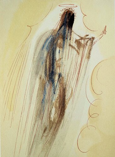 Divine Comédie, Paradis 29, La création des anges de Salvador Dalí, Impresión a la venta en Singulart