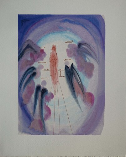 La joie des bienheureux, Bois gravé original by Salvador Dalí, Print for Sale on Singulart