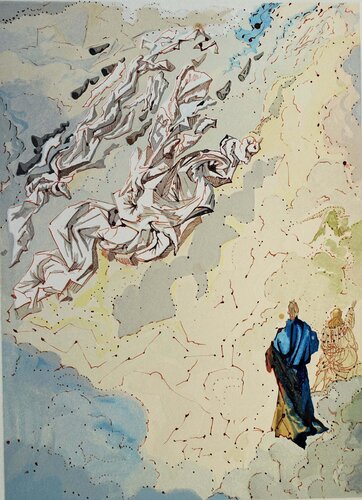 Divine Comédie, Paradis 20, Le sixième ciel de Jupiter par Salvador Dalí, Édition en vente sur Singulart