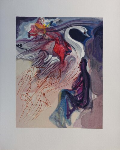 Le langage de l'oiseau, Bois gravé original de Salvador Dalí, Impresión a la venta en Singulart