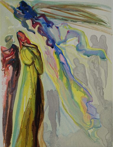 Divine Comédie, Paradis 16, Apparition de l'ancêtre par Salvador Dalí, Édition en vente sur Singulart