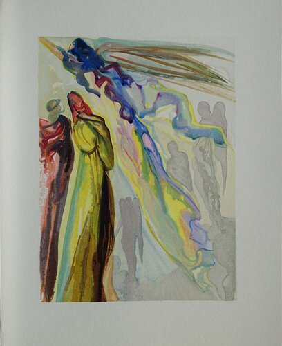Apparition de l'ancêtre, Bois gravé original von Salvador Dalí, Druck kaufen auf Singulart