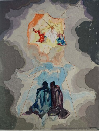 Divine Comédie, Paradis 15, Extase de Dante par Salvador Dalí, Édition en vente sur Singulart